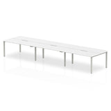 Evolve Plus B2B Bench Desk - 6 Person