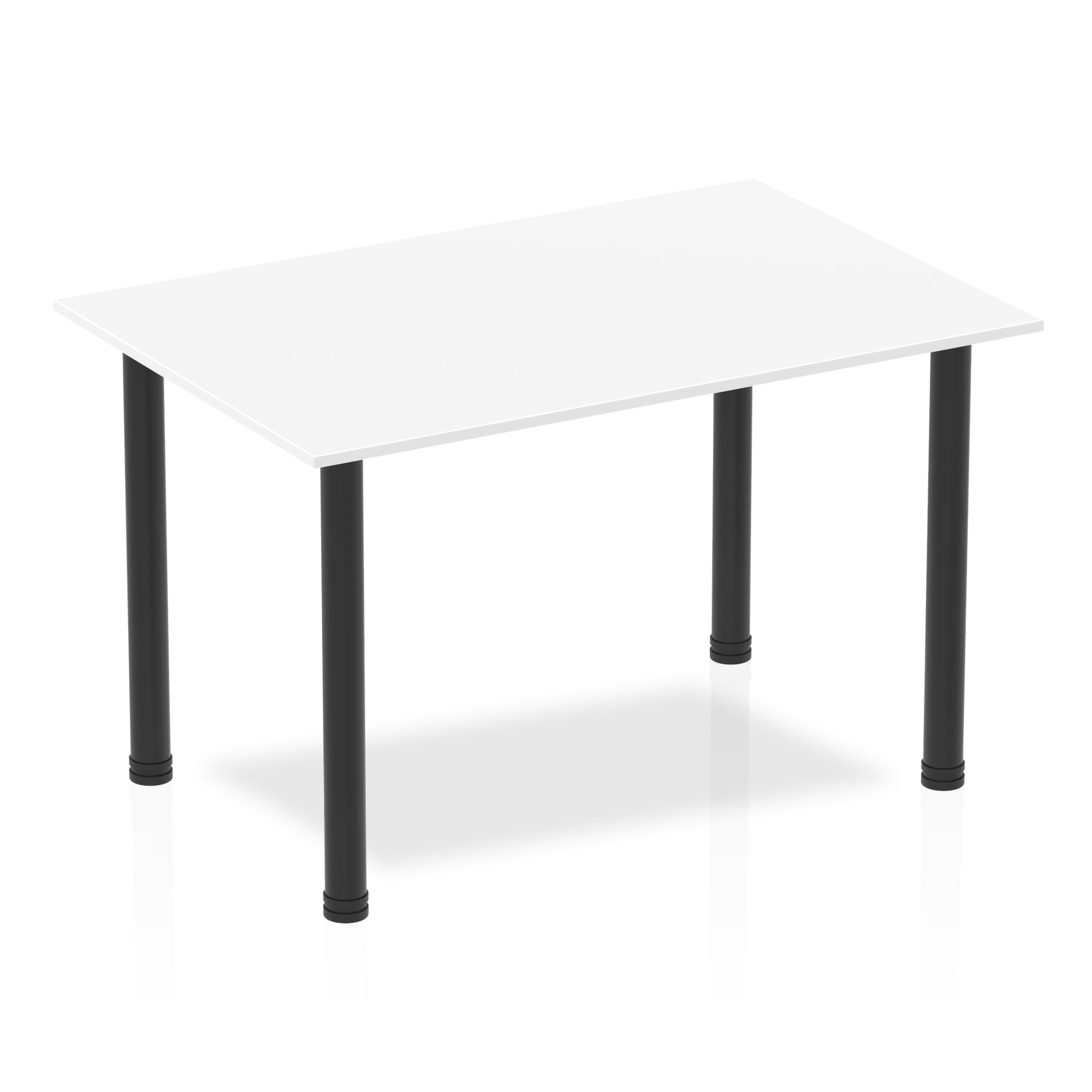 Impulse 1200mm Straight Table With Post Leg