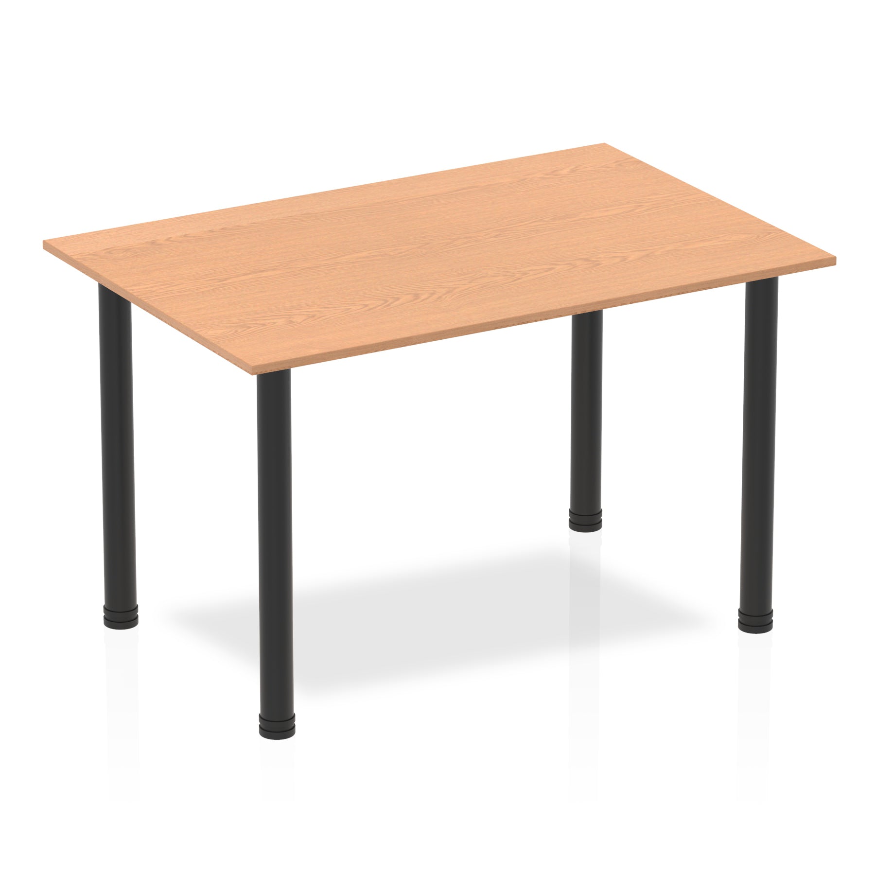 Impulse 1200mm Straight Table With Post Leg