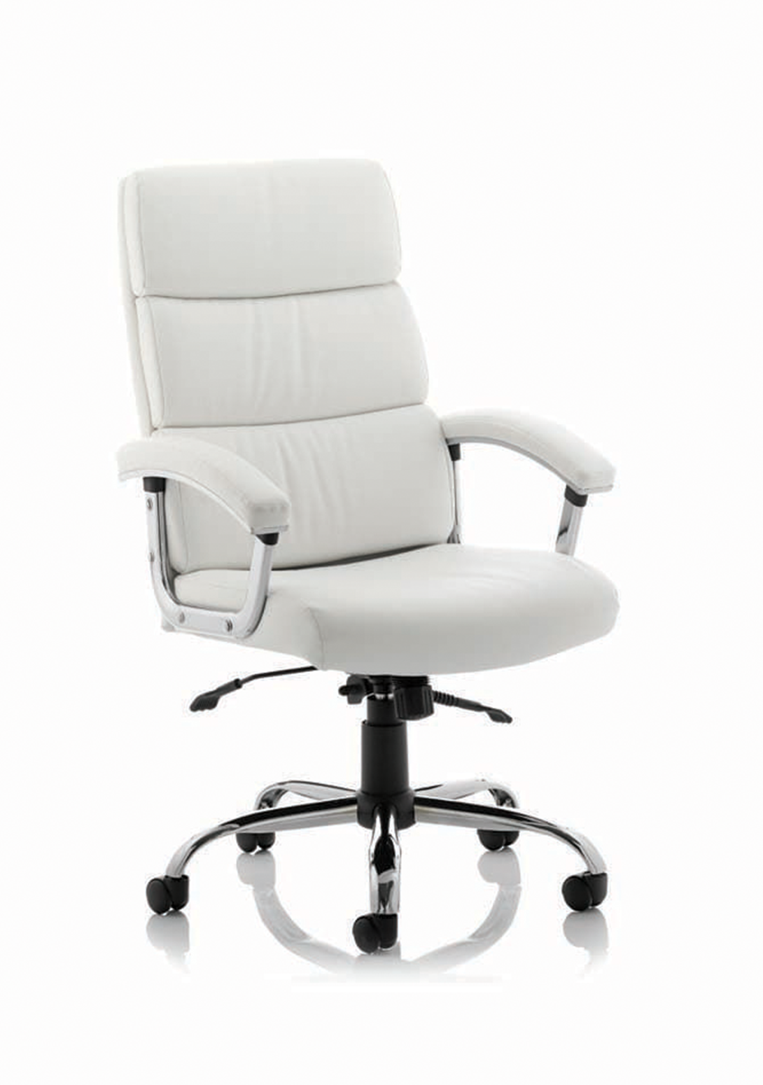 Desire High Back Leather Executive Office Chair with Arms