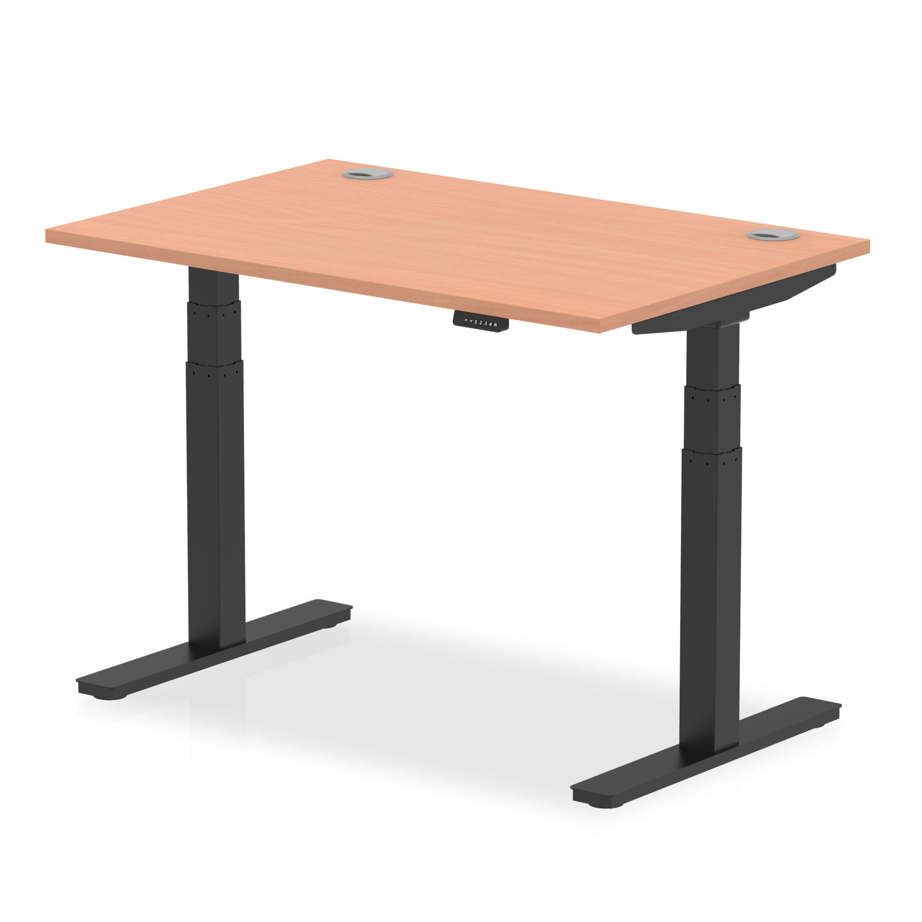 Air Height Adjustable Desk With Cable Ports