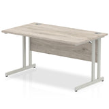 Impulse 1400mm Straight Desk Cantilever Leg