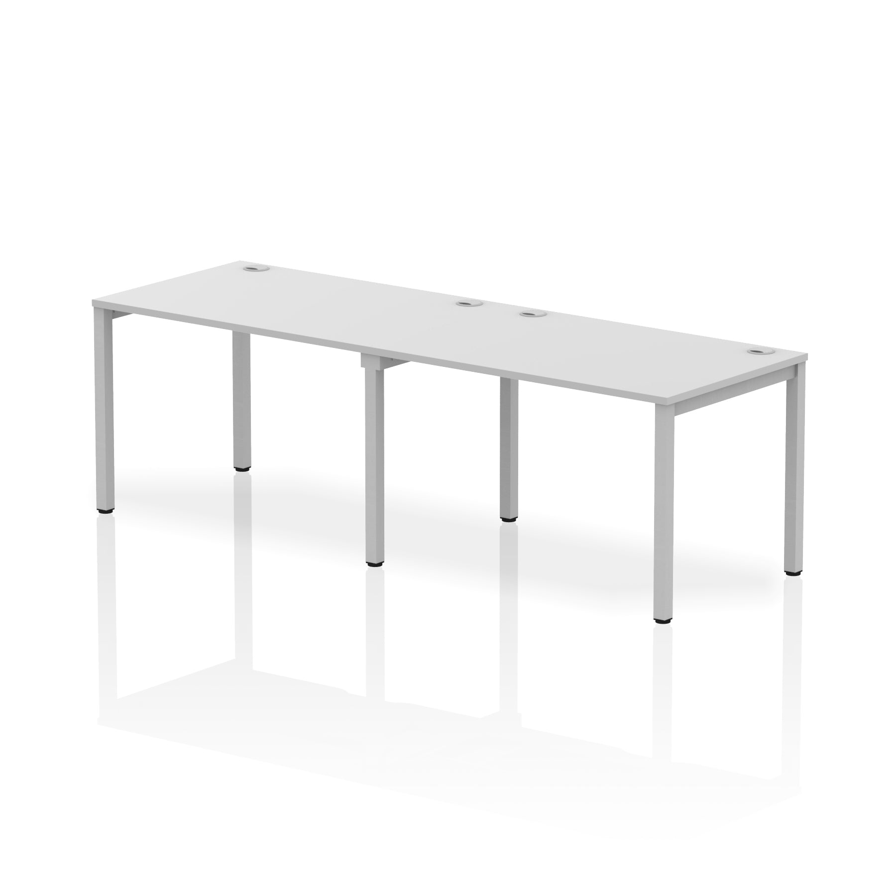 Impulse Single Row Bench Desk - 2 Person