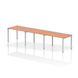 Impulse Single Row Bench Desk - 3 Person