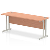 Impulse 1800mm Slimline Desk Cantilever Leg