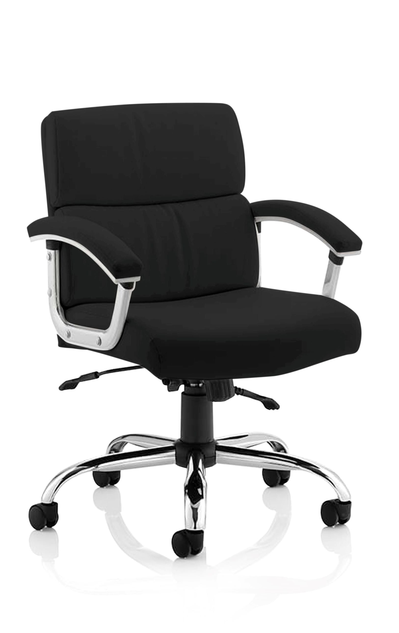 Desire Medium Back Leather Executive Office Chair with Arms