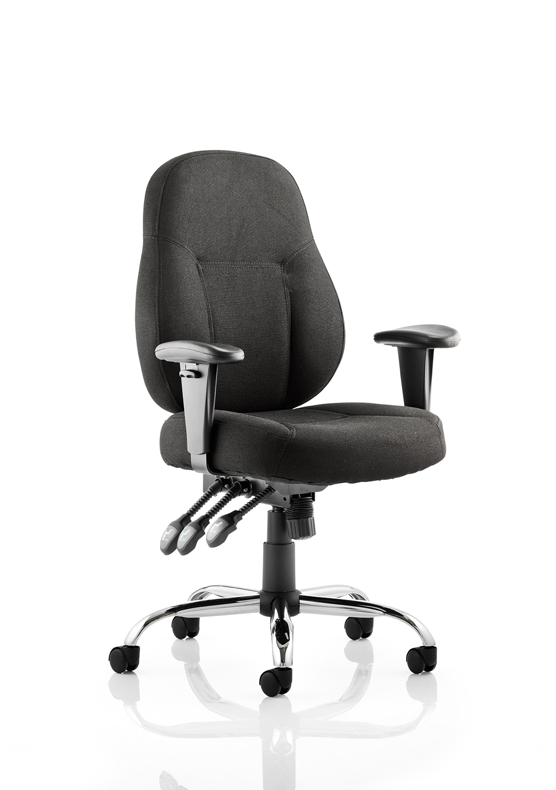 Storm High Back Task Operator Office Chair with Arms