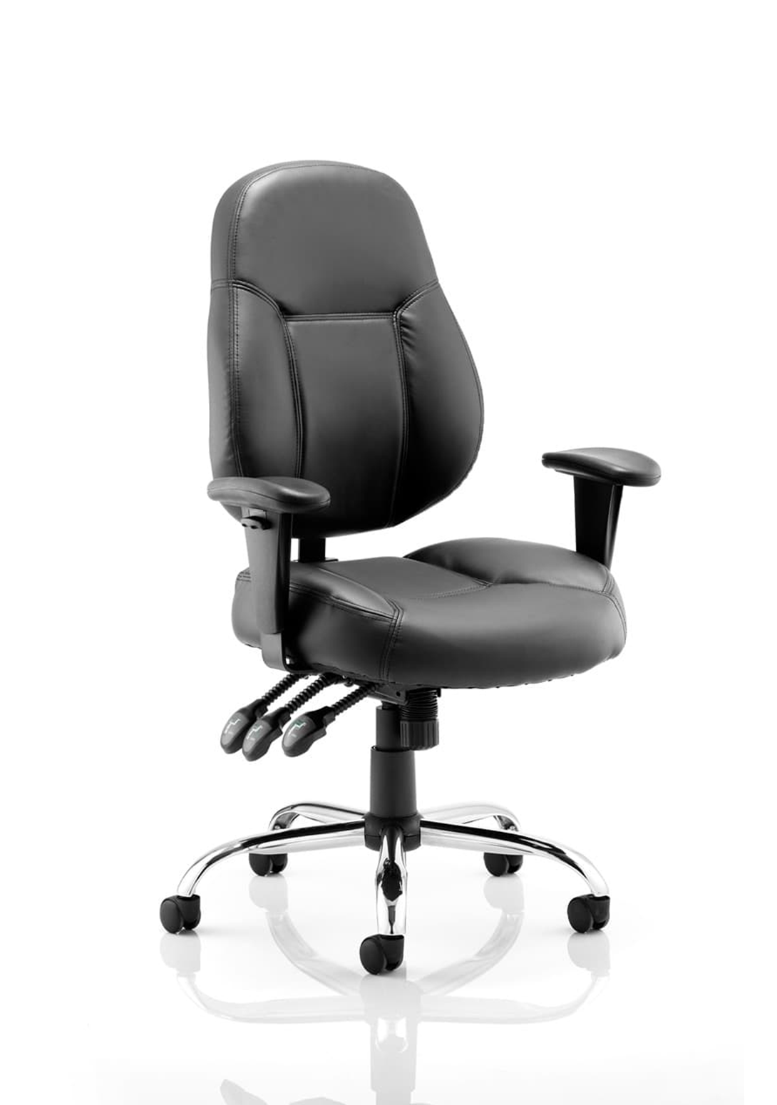 Storm High Back Task Operator Office Chair with Arms