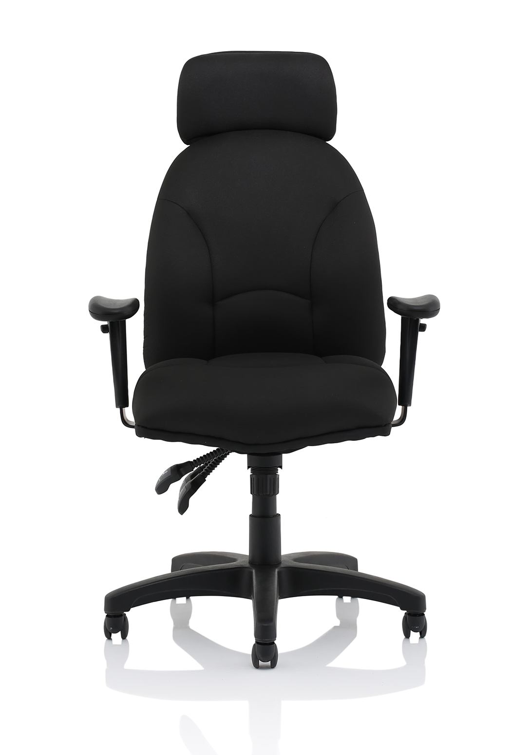 Jet High Back Black Fabric Task Operator Office Chair