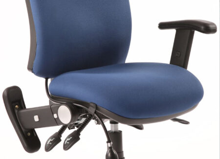 chiro height adjustable and foldaway arm