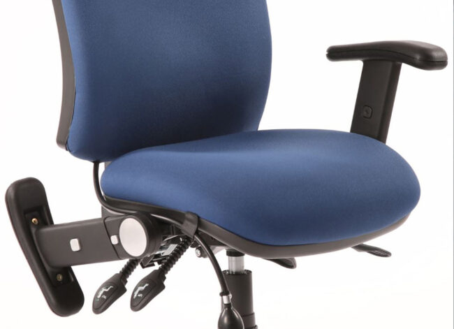 chiro height adjustable and foldaway arm