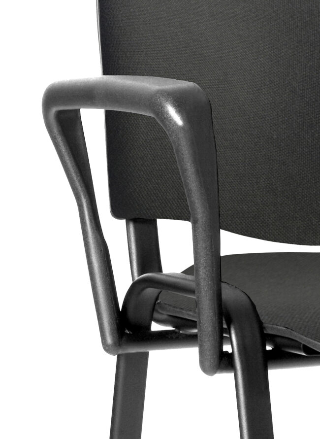 iso black shaped arm set