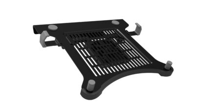 laptop cradle in black
