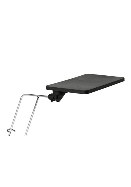 milan right hand foldaway poly writing table