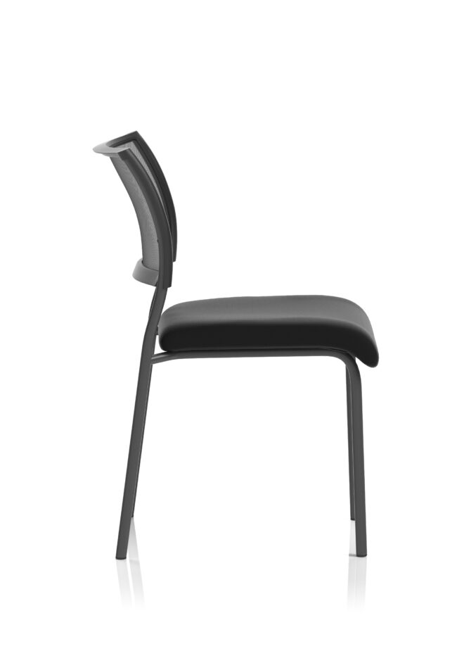 brunswick medium back stacking visitor office chair