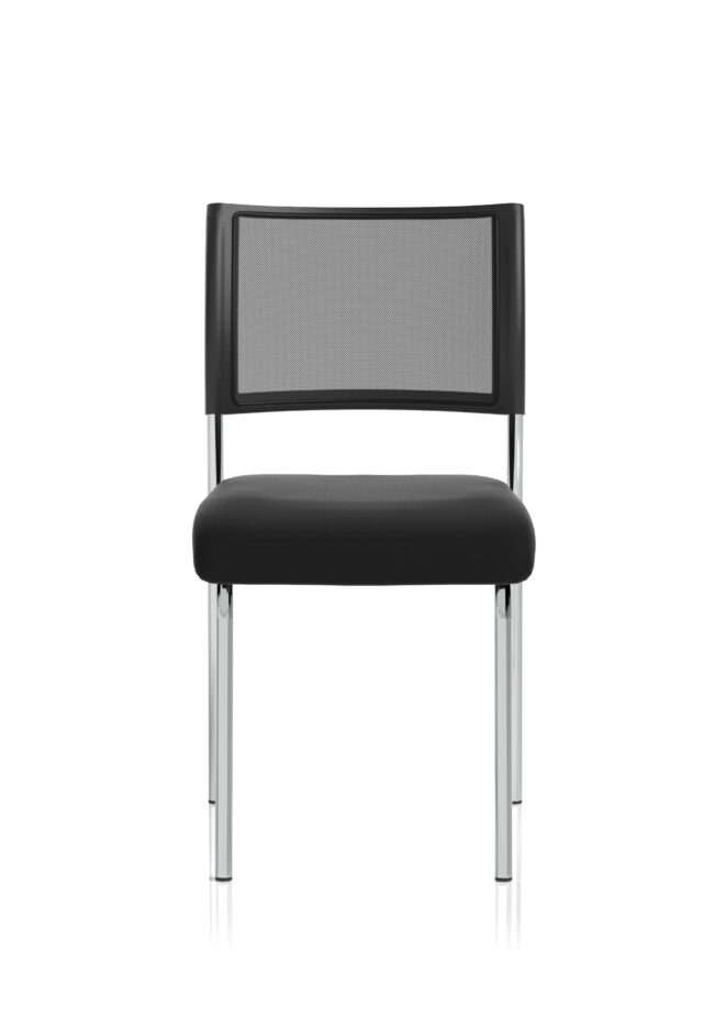 brunswick medium back stacking visitor office chair