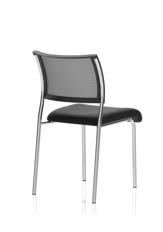 brunswick medium back stacking visitor office chair
