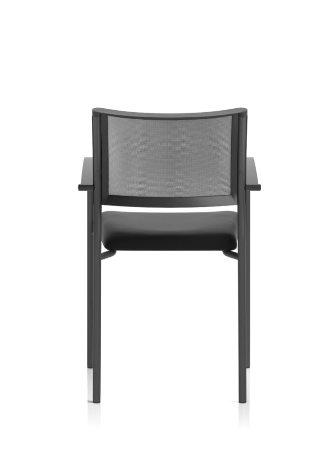 brunswick medium back stacking visitor office chair