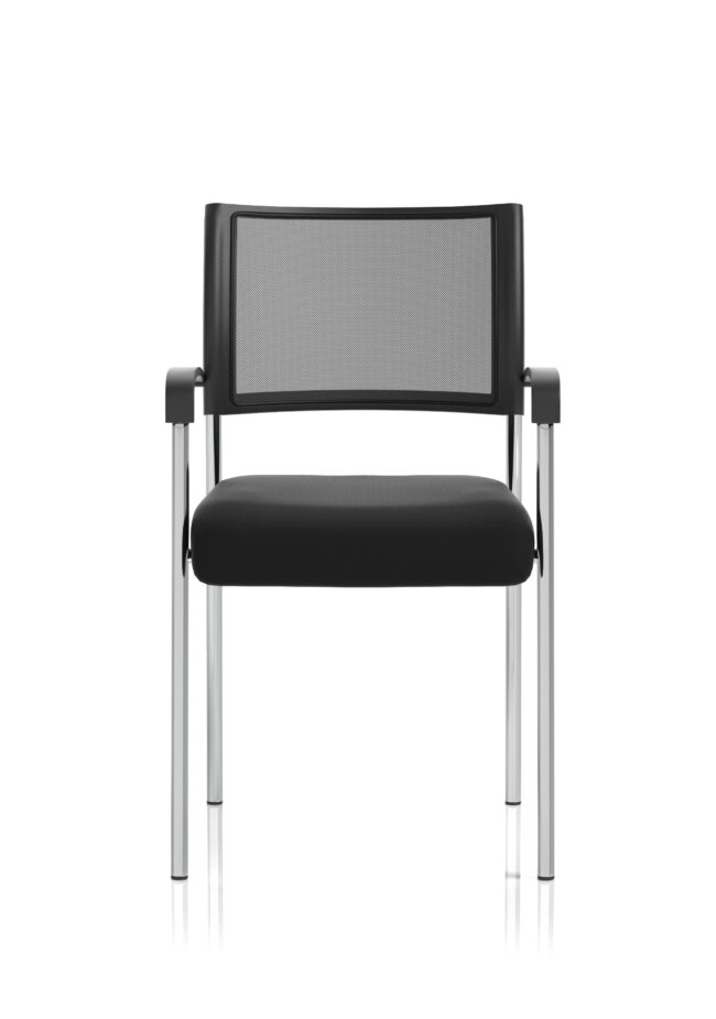 brunswick medium back stacking visitor office chair