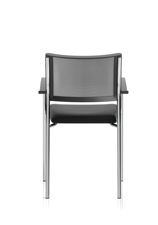 brunswick medium back stacking visitor office chair