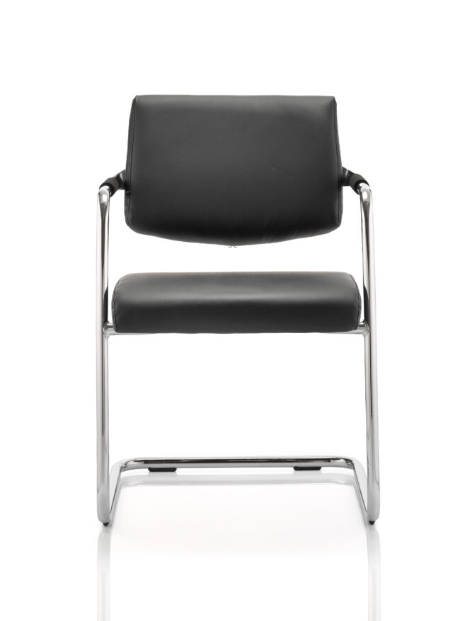 havanna medium back cantilever visitor chair with arms