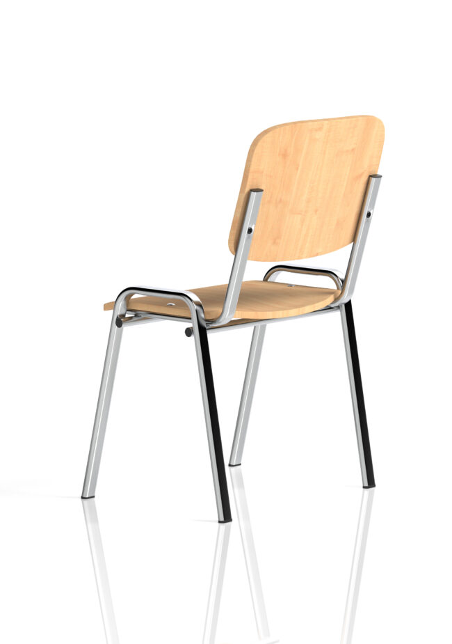 iso stacking visitor/conference chair
