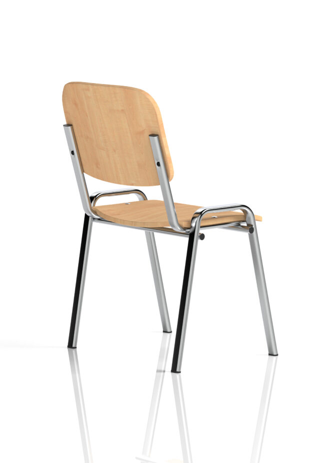 iso stacking visitor/conference chair