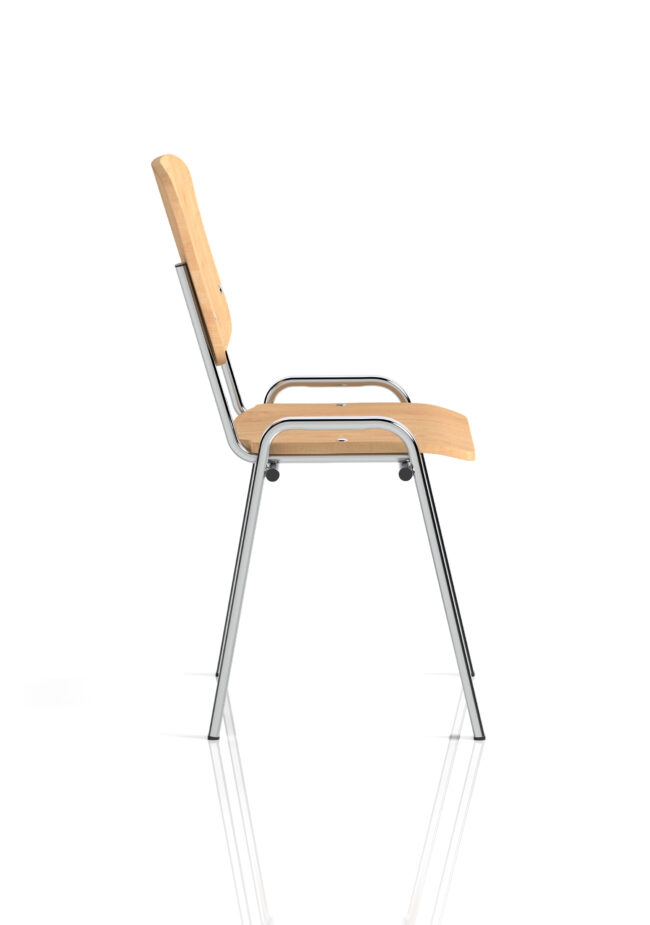 iso stacking visitor/conference chair