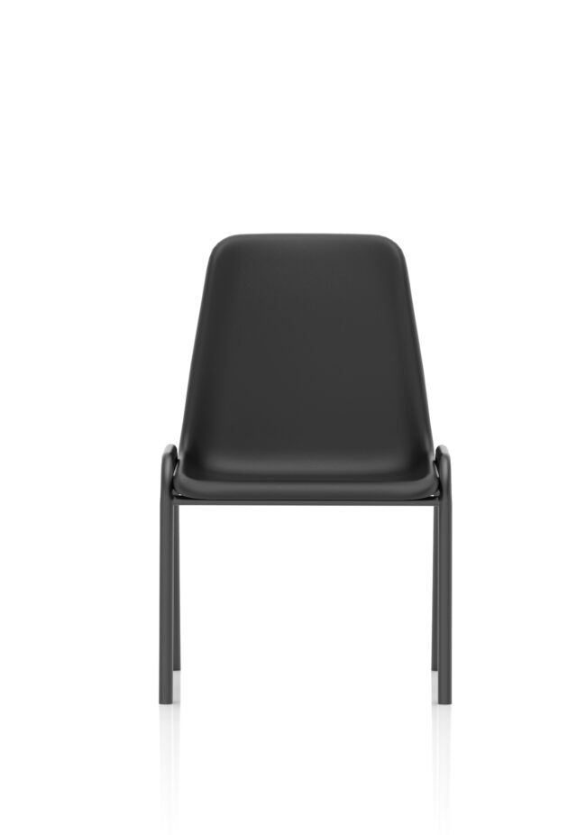 polly medium back stacking polypropylene visitor chair