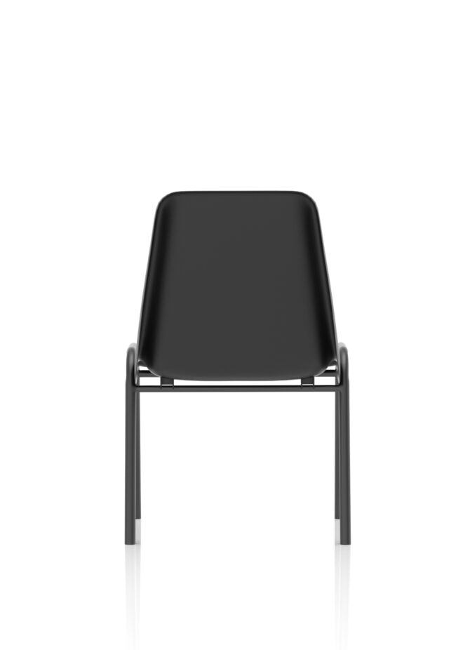 polly medium back stacking polypropylene visitor chair