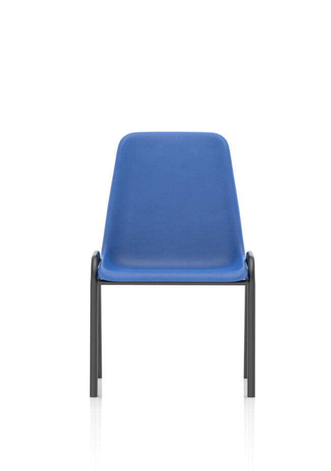 polly medium back stacking polypropylene visitor chair