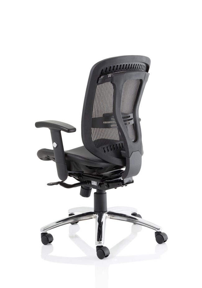 mirage ii mesh back task operator office chair with height adjustable arms