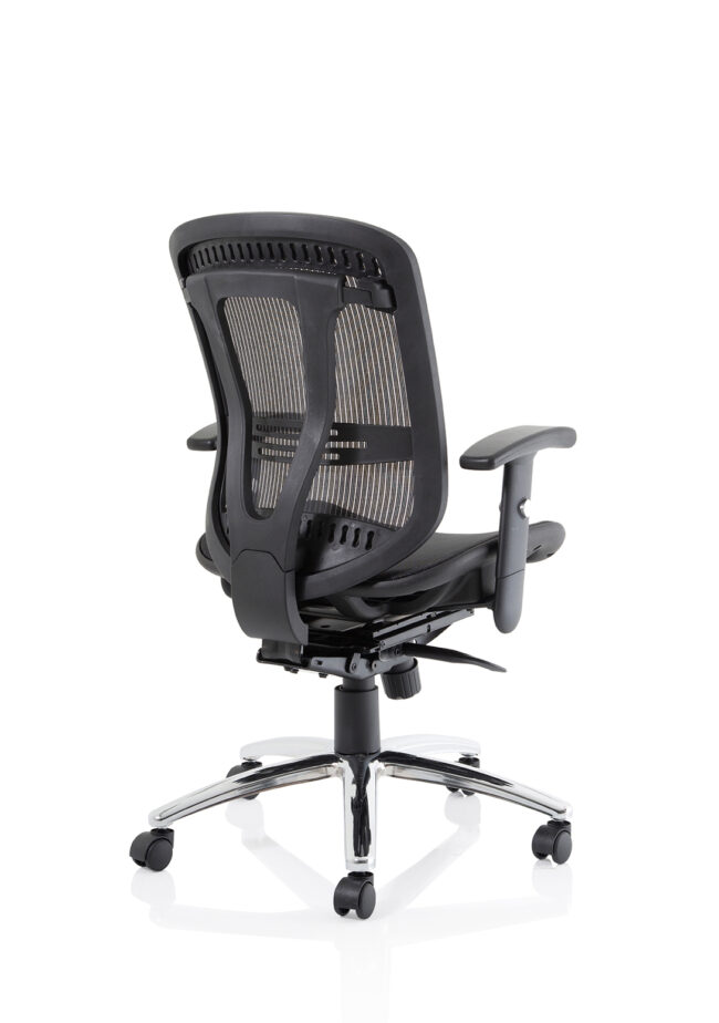 mirage ii mesh back task operator office chair with height adjustable arms