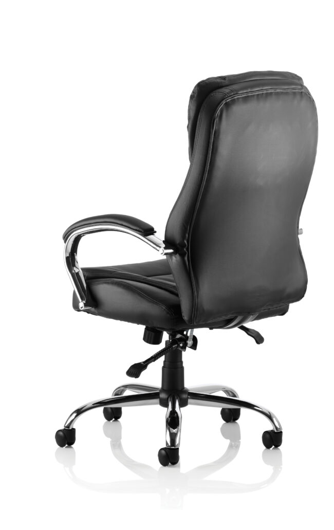 metropolis high back black leather executive office chair