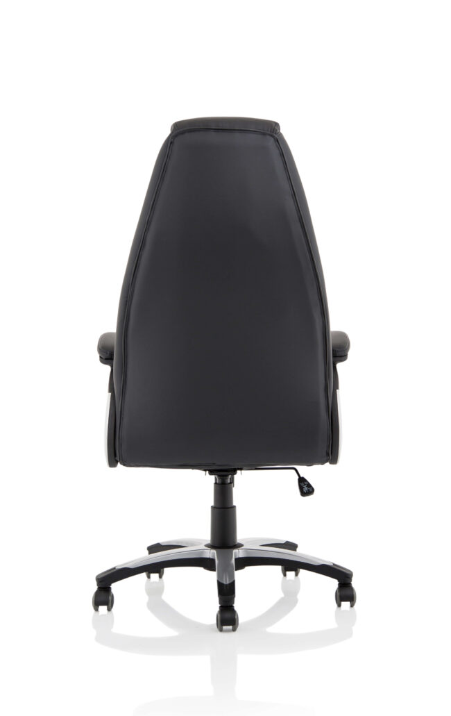 metropolis high back black leather executive office chair