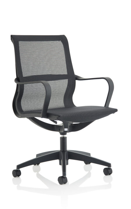 lula medium mesh back executive office chair with arms