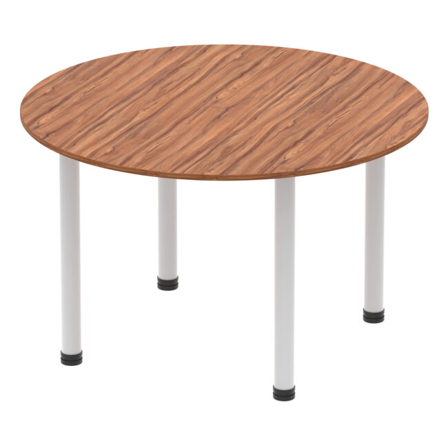 impulse round table with post leg