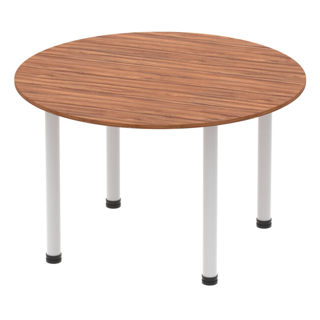 impulse round table with post leg