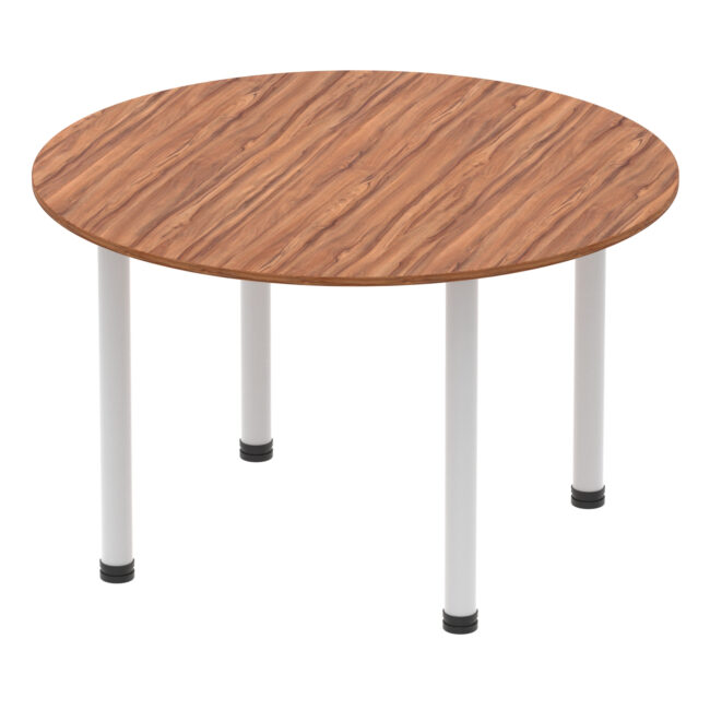 impulse round table with post leg