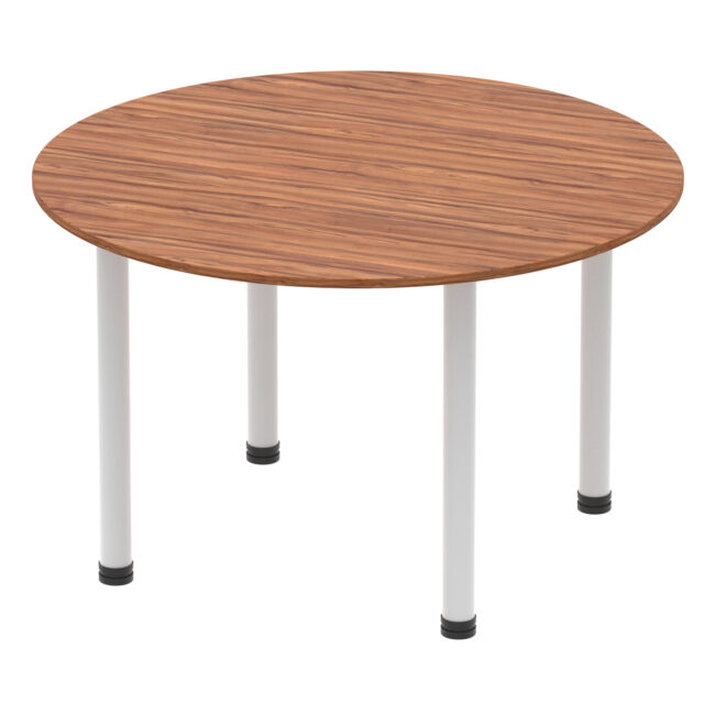 impulse round table with post leg