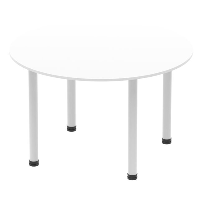 impulse round table with post leg