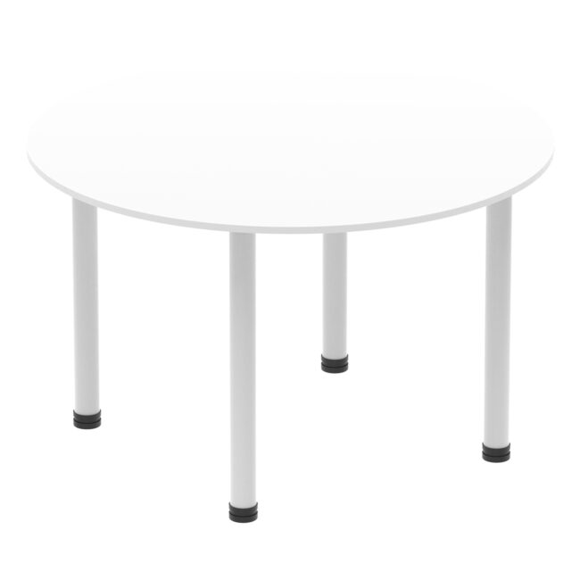 impulse round table with post leg