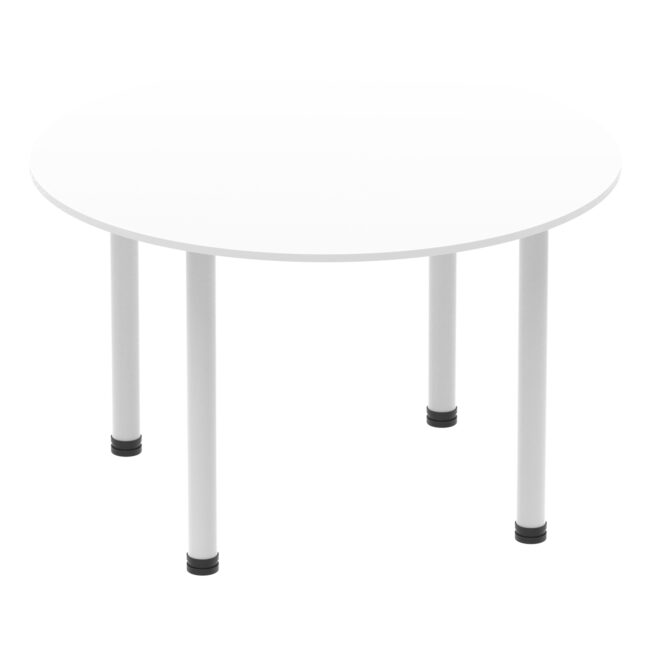 impulse round table with post leg