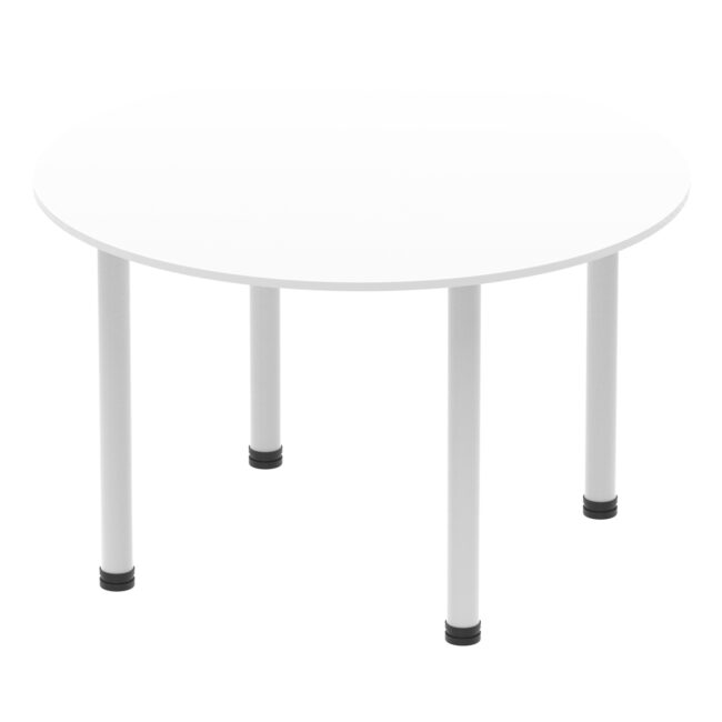 impulse round table with post leg