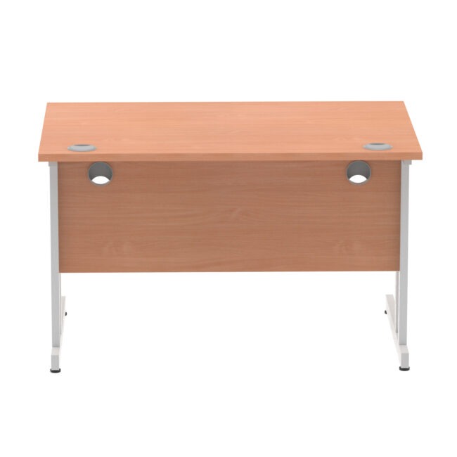 impulse 1200mm straight desk cantilever leg