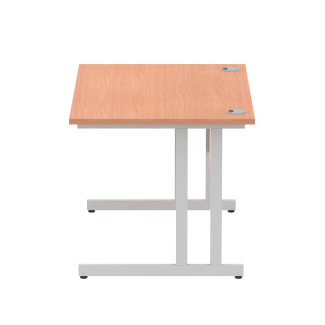 impulse 1200mm straight desk cantilever leg