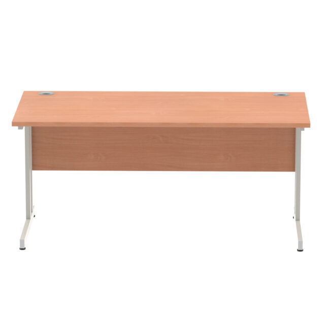 impulse 1600mm straight desk cantilever leg