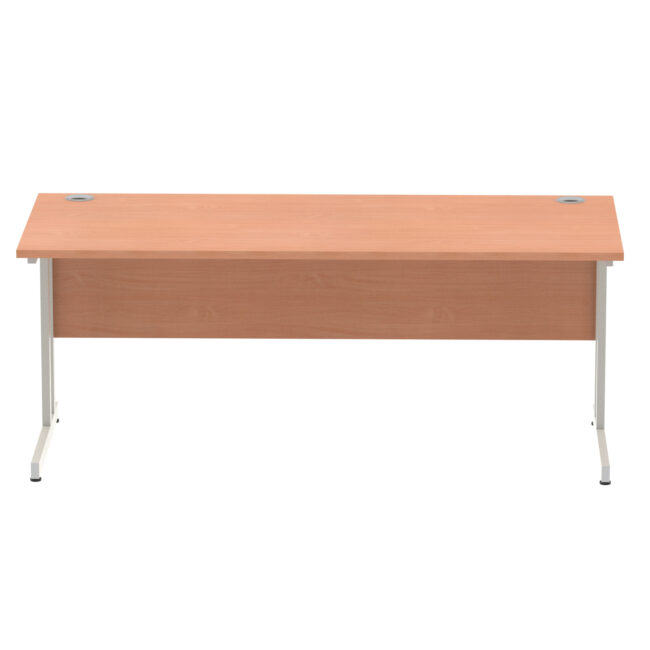 impulse 1800mm straight desk cantilever leg