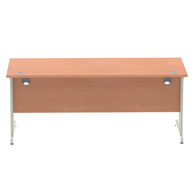 impulse 1800mm straight desk cantilever leg