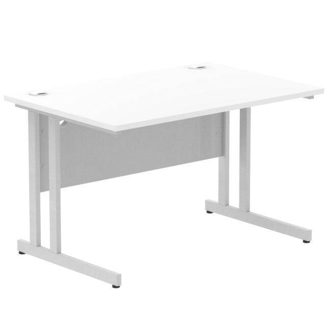 impulse 1200mm straight desk cantilever leg